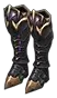 Silver Heart Illusion Knight Boots