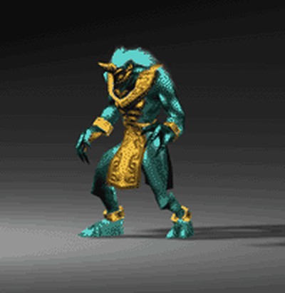 A summoned monster called up by an Elf with fairy summoning magic in Mu Online