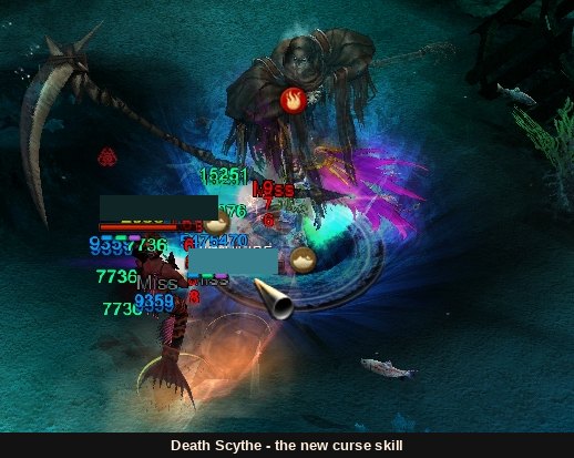 The Summoner's new skill Death Scythe