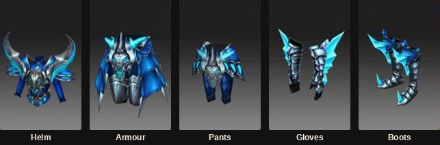 A Frigid Blue Eye 5th mastery armour set