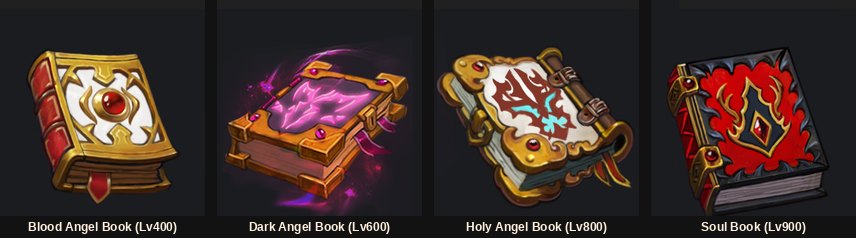 The four mastery Otherworld Books from Blood Angel to Soul