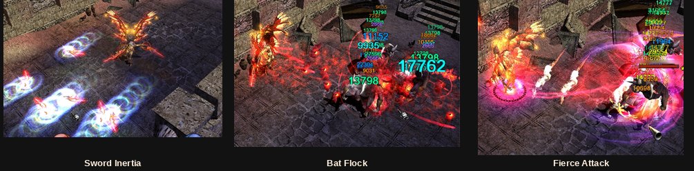 The three Slayer attack skills in action