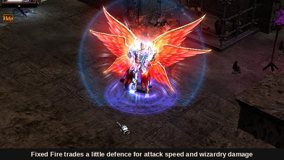 The Fixed Fire buff aura