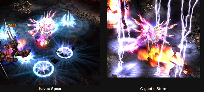 Havoc Spear and the reworked Gigantic Storm