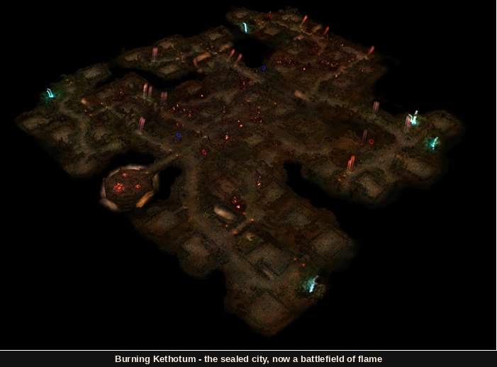 The Burning Kethotum map