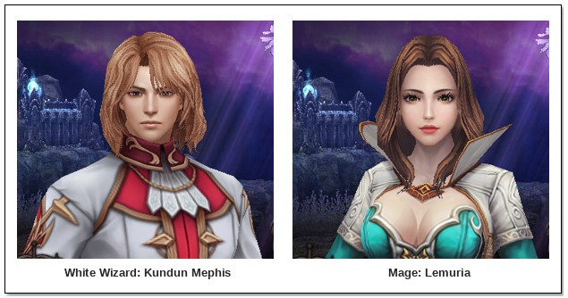The White Wizard Kundun Mephis and the Mage Lemuria
