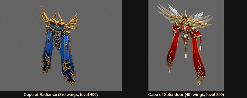 The Cape of Radiance and the Cape of Splendour