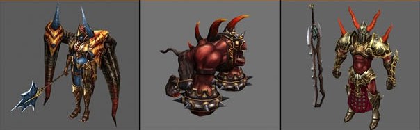 Debenter monsters: Devil Fairy, Elemental Beast and Elemental Knight